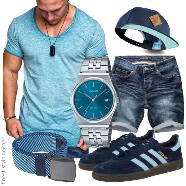 Top herren-Outfit im Finest-Trend-Style für ein selbstbewusstes Modegefühl mit tollen Produkten von Amaci&Sons,Amaci&Sons,LionVII,Casio,Soulbuddy,adidas