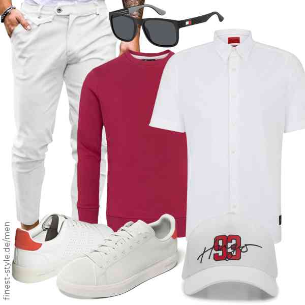 Top herren-Outfit im Finest-Trend-Style für ein selbstbewusstes Modegefühl mit tollen Produkten von Amaci&Sons,HUGO,Feziakuk,HUGO,Tommy Hilfiger,adidas