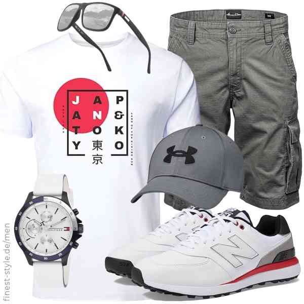 Top herren-Outfit im Finest-Trend-Style für ein selbstbewusstes Modegefühl mit tollen Produkten von FULL TIME SPORTS,Amaci&Sons,Tommy Hilfiger,Perfectmiaoxuan,Under Armour,New Balance