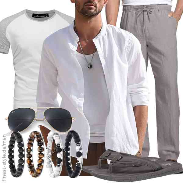 Top herren-Outfit im Finest-Trend-Style für ein selbstbewusstes Modegefühl mit tollen Produkten von LVCBL,Amaci&Sons,COOFANDY,RANKEEF,Pro Acme,Oakley