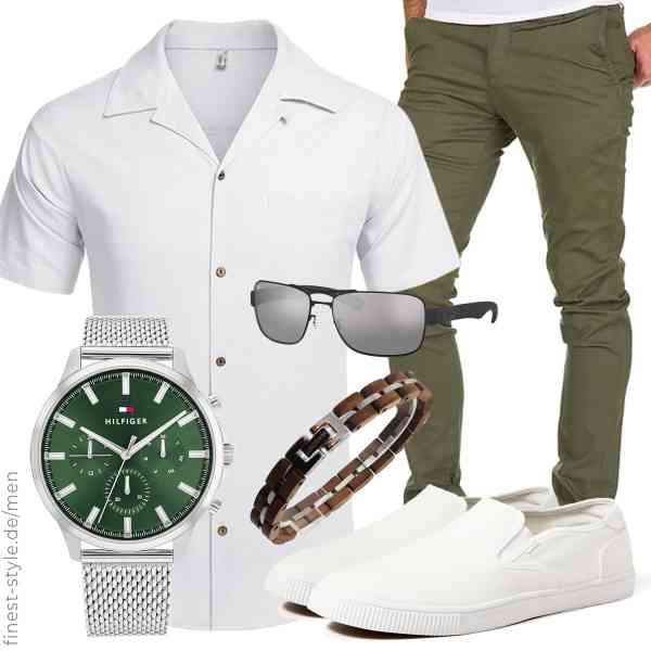 Top herren-Outfit im Finest-Trend-Style für ein selbstbewusstes Modegefühl mit tollen Produkten von COOFANDY,Amaci&Sons,Waidzeit,Tommy Hilfiger,Ray-Ban,TOMS