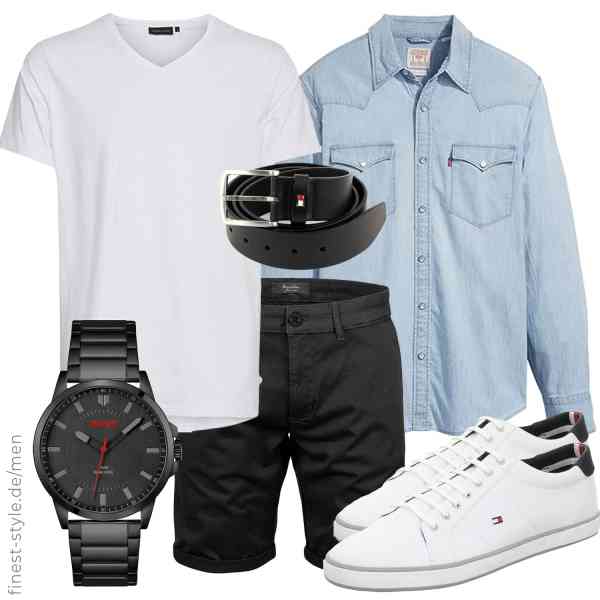 Top herren-Outfit im Finest-Trend-Style für ein selbstbewusstes Modegefühl mit tollen Produkten von Levi's,CASUAL FRIDAY,Amaci&Sons,HUGO,Tommy Hilfiger,Tommy Hilfiger