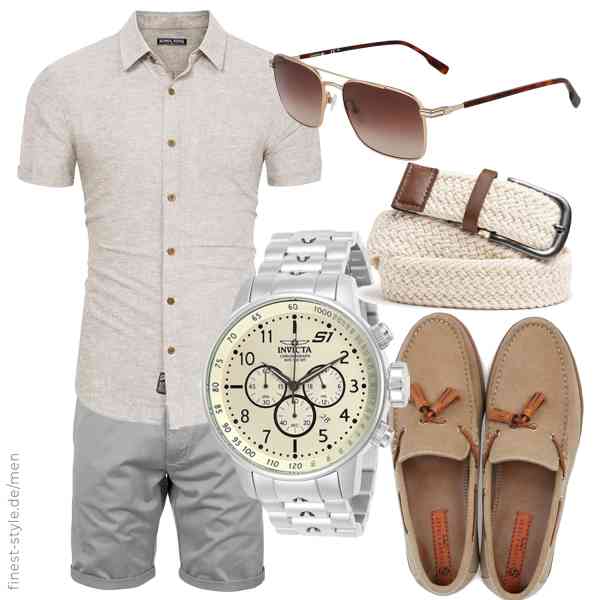 Top herren-Outfit im Finest-Trend-Style für ein selbstbewusstes Modegefühl mit tollen Produkten von PaulJones,Amaci&Sons,Invicta,Amaci&Sons,Lacoste,Silver Street London