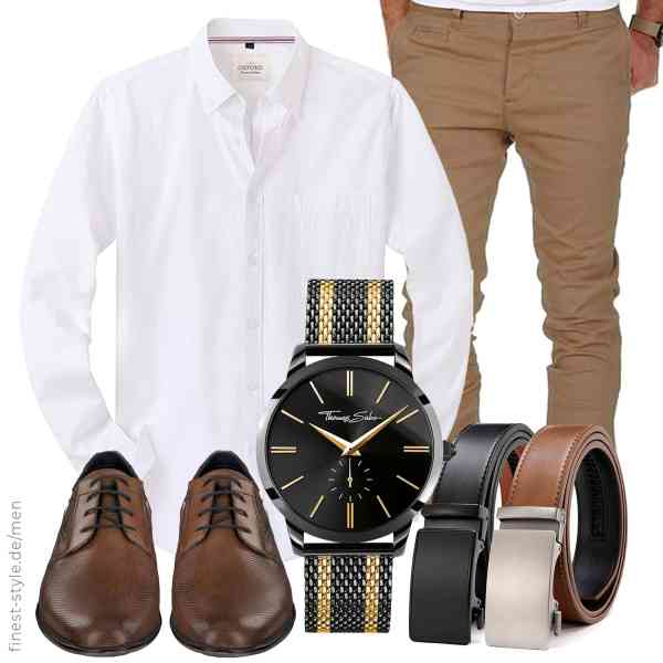 Top herren-Outfit im Finest-Trend-Style für ein selbstbewusstes Modegefühl mit tollen Produkten von J.VER,Amaci&Sons,Trigema,THOMAS SABO,CHAOREN,bugatti