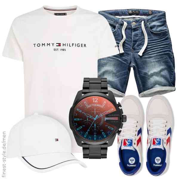 Top herren-Outfit im Finest-Trend-Style für ein selbstbewusstes Modegefühl mit tollen Produkten von Tommy Hilfiger,Amaci&Sons,Diesel,Tommy Hilfiger,hummel