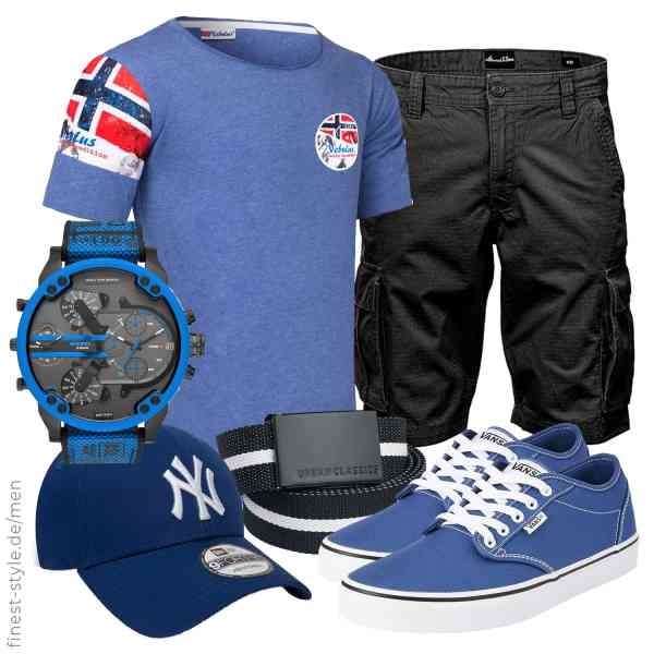 Top herren-Outfit im Finest-Trend-Style für ein selbstbewusstes Modegefühl mit tollen Produkten von Nebulus,Amaci&Sons,Diesel,Urban Classics,New Era,Vans