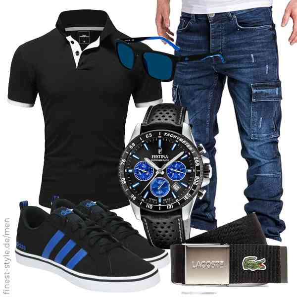 Top herren-Outfit im Finest-Trend-Style für ein selbstbewusstes Modegefühl mit tollen Produkten von REPUBLIX,Amaci&Sons,Lacoste,Festina,Lacoste,adidas