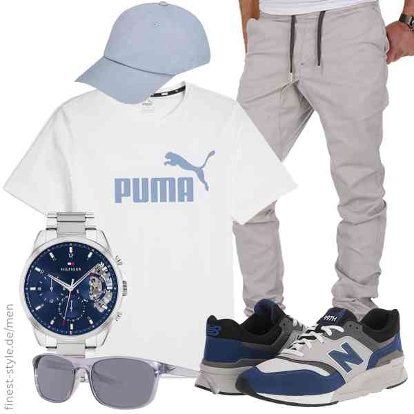 Top herren-Outfit im Finest-Trend-Style für ein selbstbewusstes Modegefühl mit tollen Produkten von PUMA,Amaci&Sons,Tommy Hilfiger,Johnny Urban,Nike,New Balance