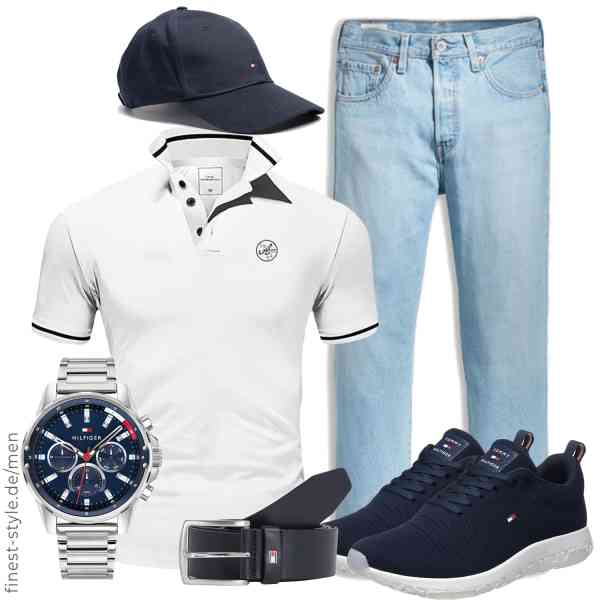 Top herren-Outfit im Finest-Trend-Style für ein selbstbewusstes Modegefühl mit tollen Produkten von Amaci&Sons,Levi's,Tommy Hilfiger,Tommy Hilfiger,Tommy Hilfiger,Tommy Hilfiger