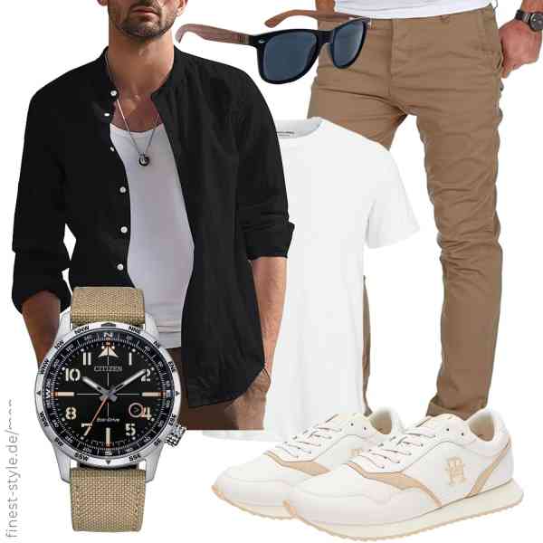 Top herren-Outfit im Finest-Trend-Style für ein selbstbewusstes Modegefühl mit tollen Produkten von LVCBL,JACK & JONES,Amaci&Sons,CITIZEN,Holzwurm,Tommy Hilfiger