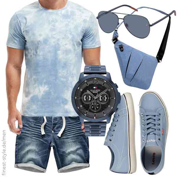 Top herren-Outfit im Finest-Trend-Style für ein selbstbewusstes Modegefühl mit tollen Produkten von RONOMO,Amaci&Sons,Tommy Hilfiger,Tommy Hilfiger,Ovecat,Levi's