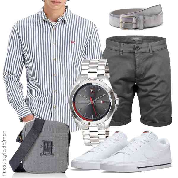 Top herren-Outfit im Finest-Trend-Style für ein selbstbewusstes Modegefühl mit tollen Produkten von Levi's,Amaci&Sons,Tommy Hilfiger,Tommy Hilfiger,BOSS,Nike