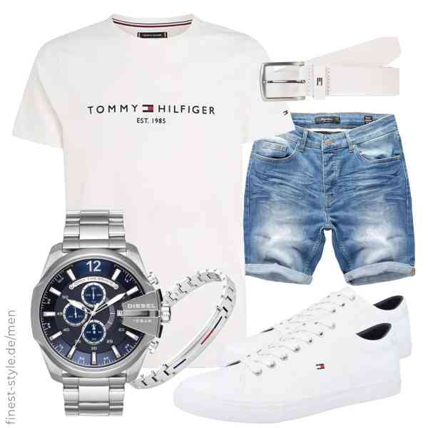 Top herren-Outfit im Finest-Trend-Style für ein selbstbewusstes Modegefühl mit tollen Produkten von Tommy Hilfiger,Amaci&Sons,Diesel,Tommy Hilfiger,Tommy Hilfiger,Tommy Hilfiger