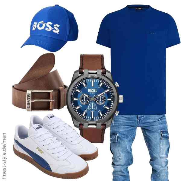 Top herren-Outfit im Finest-Trend-Style für ein selbstbewusstes Modegefühl mit tollen Produkten von FALKE,Amaci&Sons,Diesel,BOSS,Levi\'s,PUMA