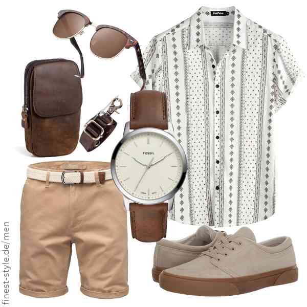 Top herren-Outfit im Finest-Trend-Style für ein selbstbewusstes Modegefühl mit tollen Produkten von VATPAVE,REPUBLIX,Fossil,GQUEEN,hengwin,Polo Ralph Lauren