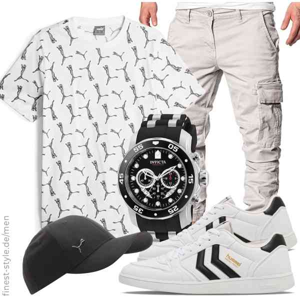 Top herren-Outfit im Finest-Trend-Style für ein selbstbewusstes Modegefühl mit tollen Produkten von PUMA,REPUBLIX,Invicta,PUMA,hummel