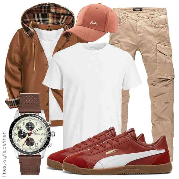 Top herren-Outfit im Finest-Trend-Style für ein selbstbewusstes Modegefühl mit tollen Produkten von SwissWell,JACK & JONES,REPUBLIX,Fossil,OzaRe,PUMA