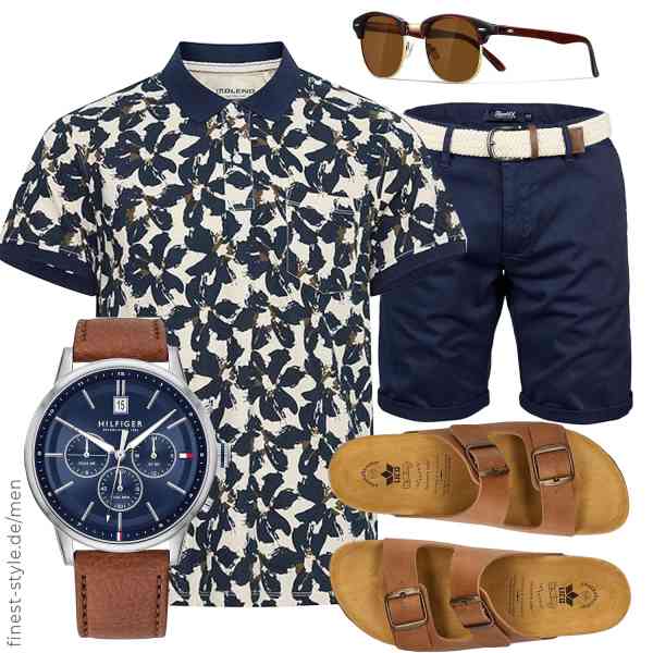 Top herren-Outfit im Finest-Trend-Style für ein selbstbewusstes Modegefühl mit tollen Produkten von b BLEND,REPUBLIX,Tommy Hilfiger,Occhsouo,Lico