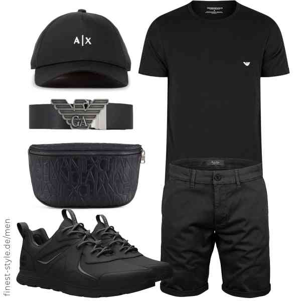 Top herren-Outfit im Finest-Trend-Style für ein selbstbewusstes Modegefühl mit tollen Produkten von Emporio Armani,Amaci&Sons,Emporio Armani,Armani Exchange,Armani Exchange,Timberland