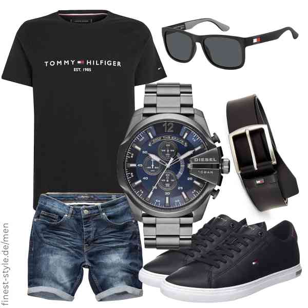 Top herren-Outfit im Finest-Trend-Style für ein selbstbewusstes Modegefühl mit tollen Produkten von Tommy Hilfiger,Amaci&Sons,Diesel,Tommy Hilfiger,Tommy Hilfiger,Tommy Hilfiger