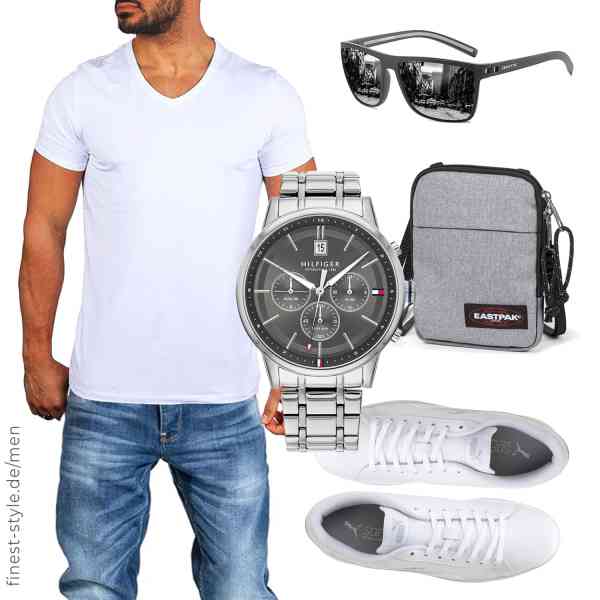 Top herren-Outfit im Finest-Trend-Style für ein selbstbewusstes Modegefühl mit tollen Produkten von Carisma,Amaci&Sons,EASTPAK,ZENOTTIC,Tommy Hilfiger,PUMA