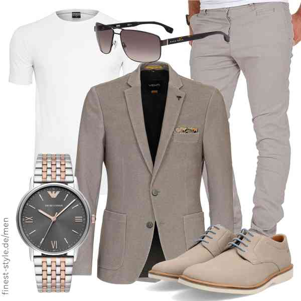 Top herren-Outfit im Finest-Trend-Style für ein selbstbewusstes Modegefühl mit tollen Produkten von Venti,Urban Classics,Amaci&Sons,Armani Exchange,BOSS,Clarks