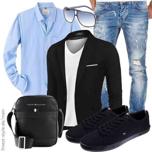 Top herren-Outfit im Finest-Trend-Style für ein selbstbewusstes Modegefühl mit tollen Produkten von COOFANDY,J.VER,Amaci&Sons,Carrera,Tommy Hilfiger,Tommy Hilfiger