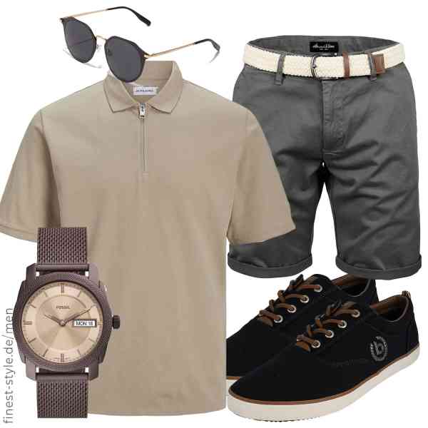 Top herren-Outfit im Finest-Trend-Style für ein selbstbewusstes Modegefühl mit tollen Produkten von JACK & JONES,Amaci&Sons,Fossil,HAWKERS,bugatti