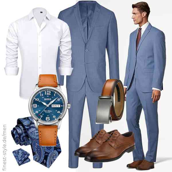 Top herren-Outfit im Finest-Trend-Style für ein selbstbewusstes Modegefühl mit tollen Produkten von Steffen Klein,J.VER,BOSS,HISDERN,CHAOREN,ECCO