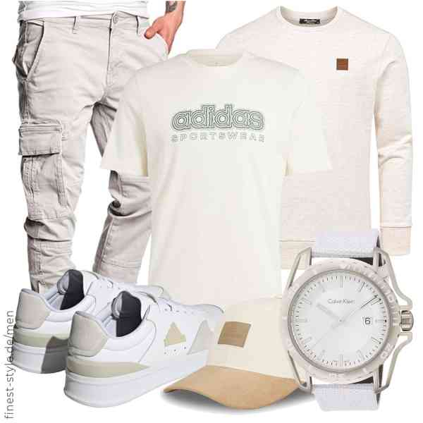 Top herren-Outfit im Finest-Trend-Style für ein selbstbewusstes Modegefühl mit tollen Produkten von Amaci&Sons,adidas,REPUBLIX,Calvin Klein,Johnny Urban,adidas