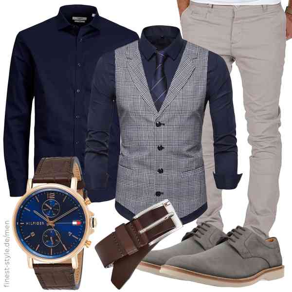 Top herren-Outfit im Finest-Trend-Style für ein selbstbewusstes Modegefühl mit tollen Produkten von JACK & JONES,Clarks,YOUTHUP,Amaci&Sons,Tommy Hilfiger,Tommy Hilfiger