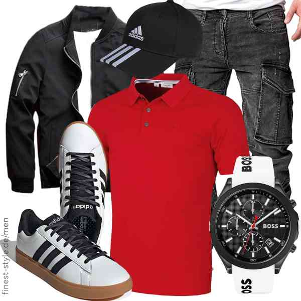 Top herren-Outfit im Finest-Trend-Style für ein selbstbewusstes Modegefühl mit tollen Produkten von FTCayanz,Calvin Klein,Amaci&Sons,BOSS,adidas,adidas