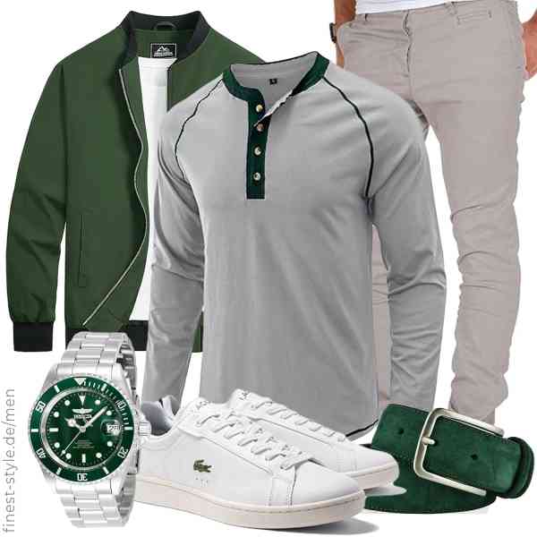 Top herren-Outfit im Finest-Trend-Style für ein selbstbewusstes Modegefühl mit tollen Produkten von MAGCOMSEN,Plilima,Amaci&Sons,Invicta,GRESEL,Lacoste