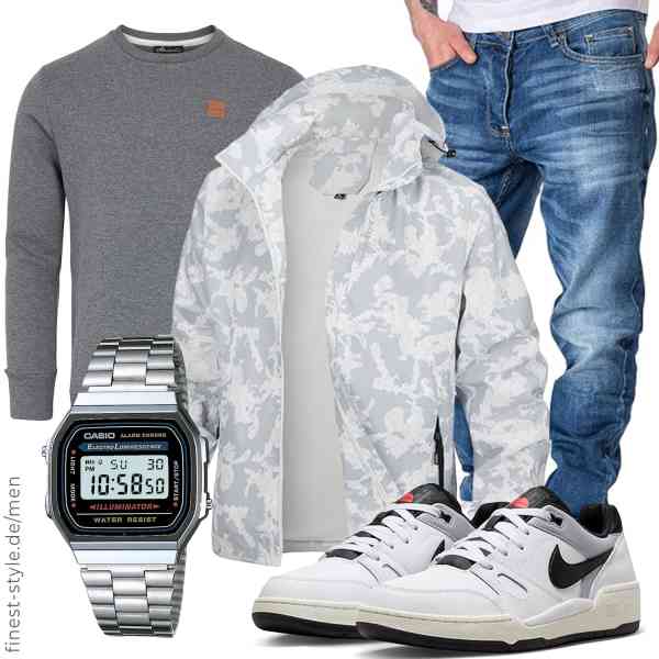 Top herren-Outfit im Finest-Trend-Style für ein selbstbewusstes Modegefühl mit tollen Produkten von PADOLA,Amaci&Sons,Amaci&Sons,Casio,Nike