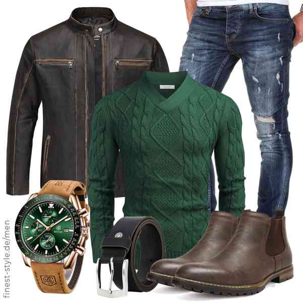 Top herren-Outfit im Finest-Trend-Style für ein selbstbewusstes Modegefühl mit tollen Produkten von Amaci&Sons,COOFANDY,Amaci&Sons,BY BENYAR,LINDENMANN,Bruno Marc