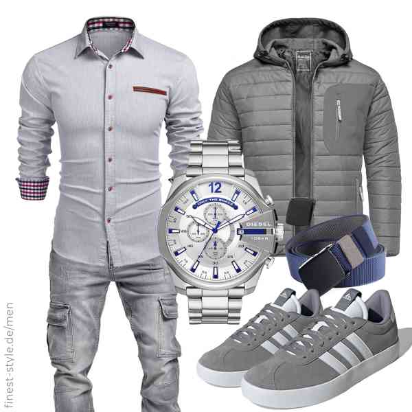 Top herren-Outfit im Finest-Trend-Style für ein selbstbewusstes Modegefühl mit tollen Produkten von Amaci&Sons,COOFANDY,Amaci&Sons,Diesel,TENINE,adidas