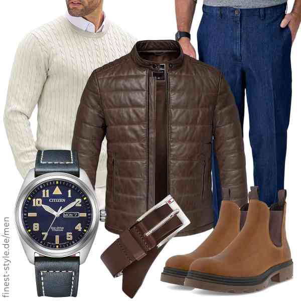 Top herren-Outfit im Finest-Trend-Style für ein selbstbewusstes Modegefühl mit tollen Produkten von Amaci&Sons,COOFANDY,Haggar,CITIZEN,Tommy Hilfiger,ECCO