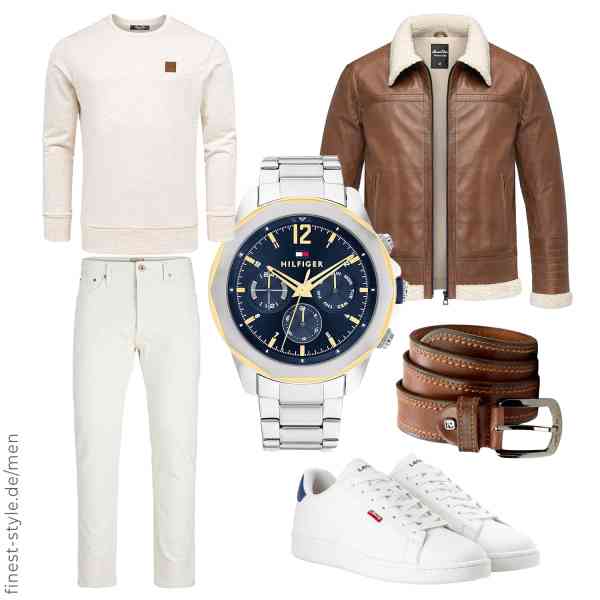 Top herren-Outfit im Finest-Trend-Style für ein selbstbewusstes Modegefühl mit tollen Produkten von Amaci&Sons,Amaci&Sons,JACK & JONES,Tommy Hilfiger,Pierre Cardin,Levi's