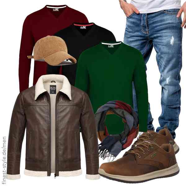 Top herren-Outfit im Finest-Trend-Style für ein selbstbewusstes Modegefühl mit tollen Produkten von Amaci&Sons,JRC Just Royal Clothing,Amaci&Sons,Yixda,CASAMODA,Skechers