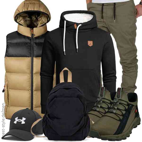 Top herren-Outfit im Finest-Trend-Style für ein selbstbewusstes Modegefühl mit tollen Produkten von AIEOE,Amaci&Sons,Amaci&Sons,Under Armour,GreenTaya,bugatti