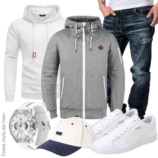 Top herren-Outfit im Finest-Trend-Style für ein selbstbewusstes Modegefühl mit tollen Produkten von Solid,COOFANDY,Amaci&Sons,Tommy Hilfiger,Levi's,PUMA