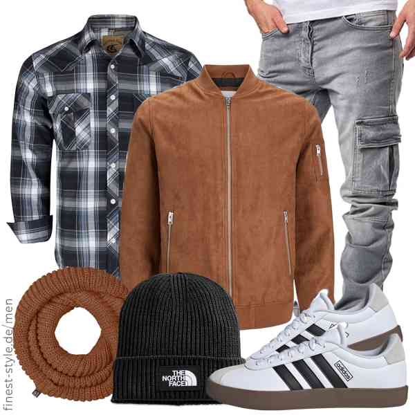 Top herren-Outfit im Finest-Trend-Style für ein selbstbewusstes Modegefühl mit tollen Produkten von JACK & JONES,Coevals Club,Amaci&Sons,THE NORTH FACE,Brandit,adidas