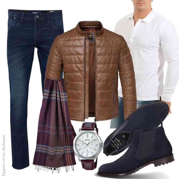 Top herren-Outfit im Finest-Trend-Style für ein selbstbewusstes Modegefühl mit tollen Produkten von Amaci&Sons,Mivaro,b BLEND,Casio,Rotfuchs,bugatti