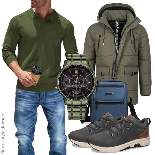 Top herren-Outfit im Finest-Trend-Style für ein selbstbewusstes Modegefühl mit tollen Produkten von Indicode,COOFANDY,Amaci&Sons,Tommy Hilfiger,Goecice,Dockers by Gerli