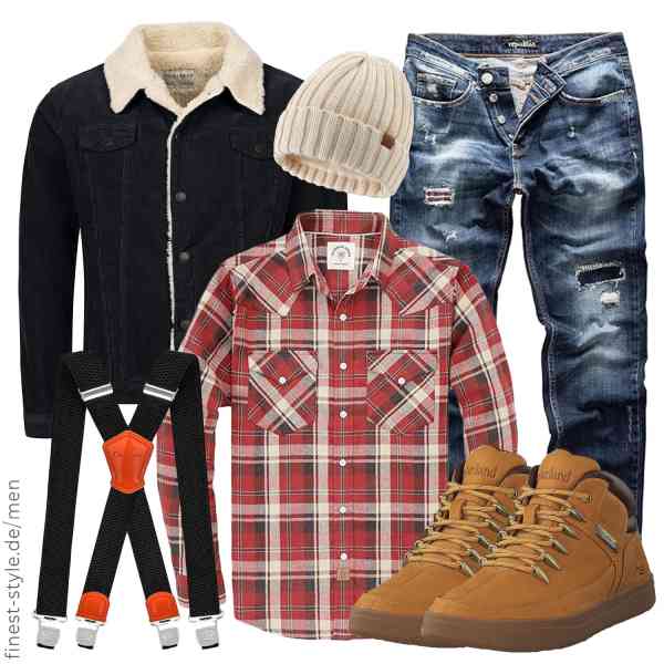 Top herren-Outfit im Finest-Trend-Style für ein selbstbewusstes Modegefühl mit tollen Produkten von Rock Creek,Dubinik,Amaci&Sons,Decalen,Magracy,Timberland