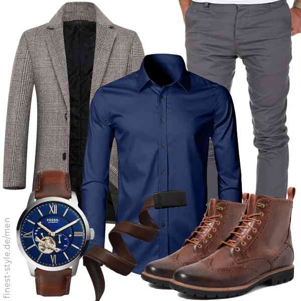 Top herren-Outfit im Finest-Trend-Style für ein selbstbewusstes Modegefühl mit tollen Produkten von YOUTHUP,Clarks,Elegancity,Amaci&Sons,Fossil,Mission Belt,Clarks,YOUTHUP,Elegancity,Amaci&Sons,Fossil,Mission Belt,Clarks