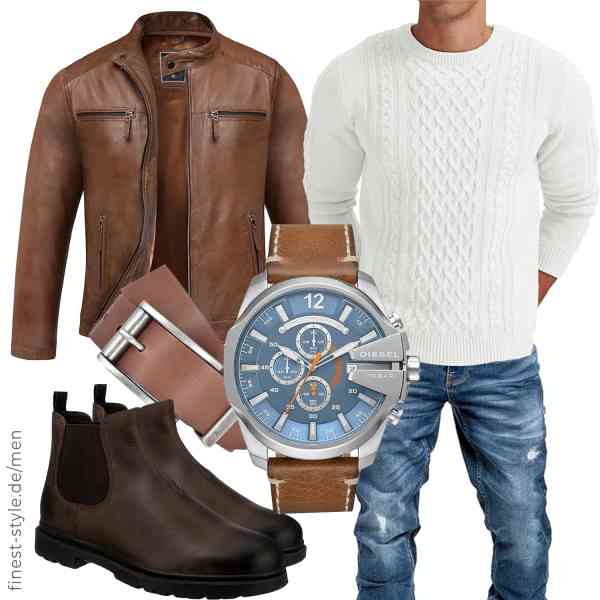 Top herren-Outfit im Finest-Trend-Style für ein selbstbewusstes Modegefühl mit tollen Produkten von Amaci&Sons,Hisir,REPUBLIX,Diesel,Mytem-Gear,Geox