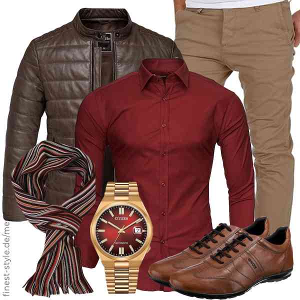 Top herren-Outfit im Finest-Trend-Style für ein selbstbewusstes Modegefühl mit tollen Produkten von Amaci&Sons,Kayhan,Amaci&Sons,CITIZEN,Rotfuchs,Geox