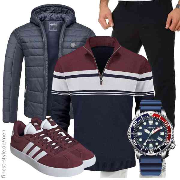 Top herren-Outfit im Finest-Trend-Style für ein selbstbewusstes Modegefühl mit tollen Produkten von Amaci&Sons,MAGCOMSEN,Amaci&Sons,CITIZEN,adidas