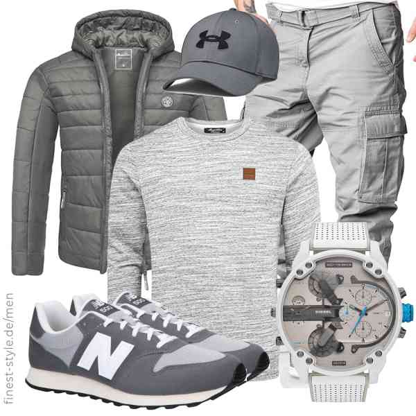 Top herren-Outfit im Finest-Trend-Style für ein selbstbewusstes Modegefühl mit tollen Produkten von Amaci&Sons,Amaci&Sons,Amaci&Sons,Diesel,Under Armour,New Balance